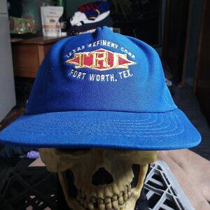 Vintage Texas Refinery Corporation Fort Worth Snap Hat Cap